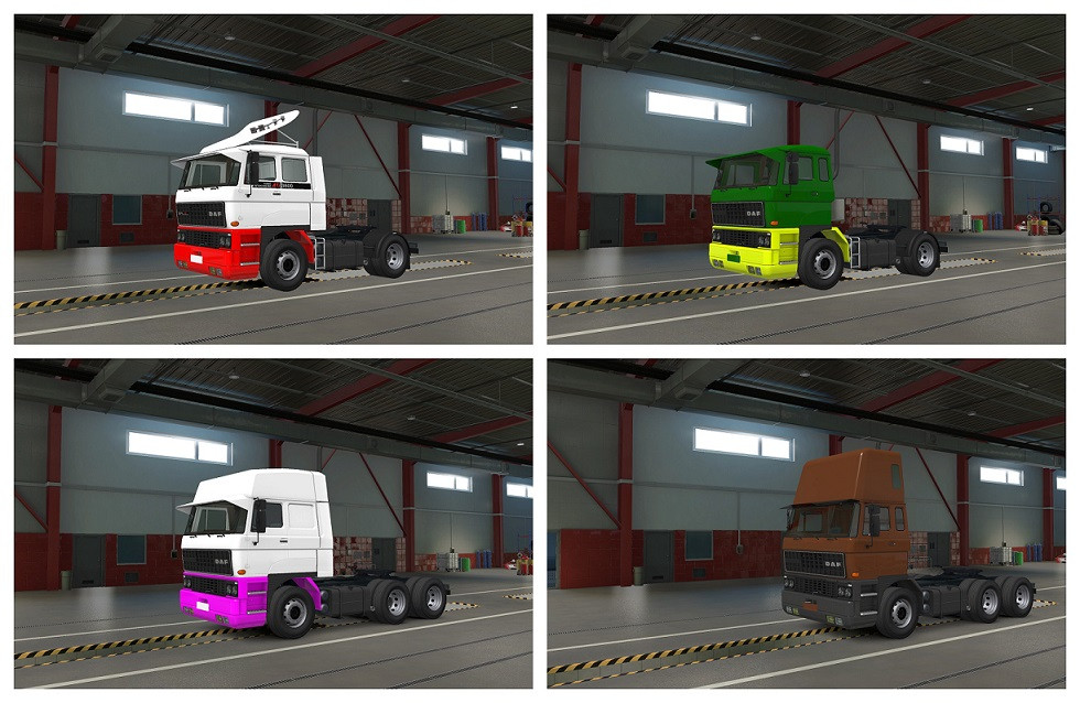 Two Tone Paint for DAF F241